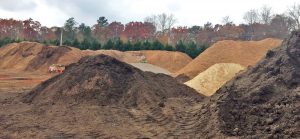 Compost is used in the company’s soil blends that are bagged, as well as in customized mixes sold in bulk.