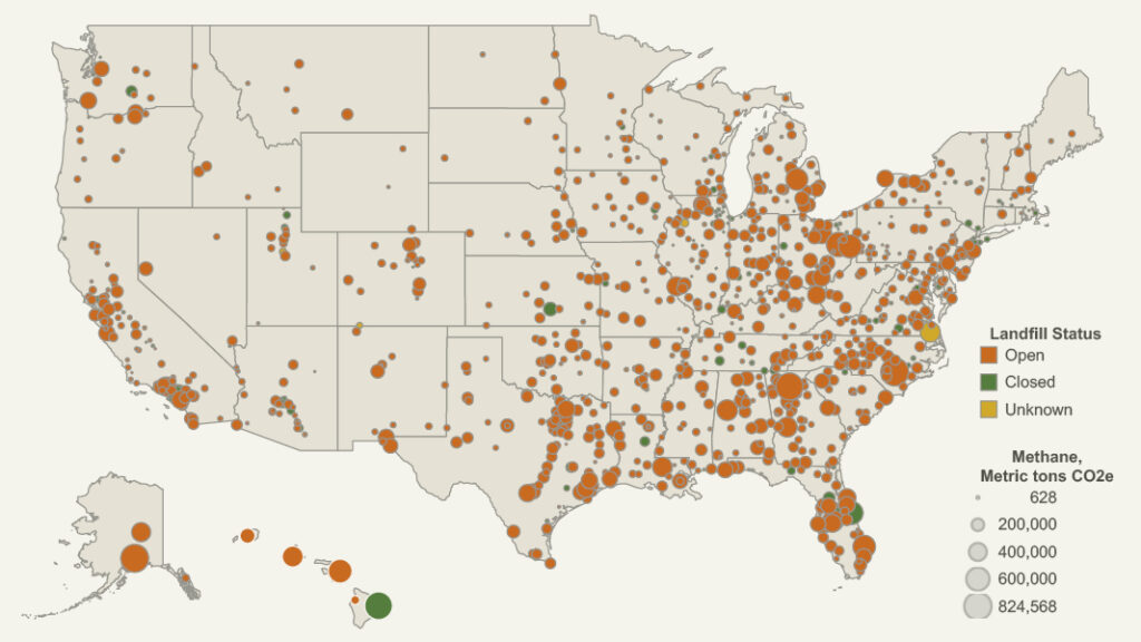 Which State Is #1 In Landfill Methane Emissions? | BioCycle